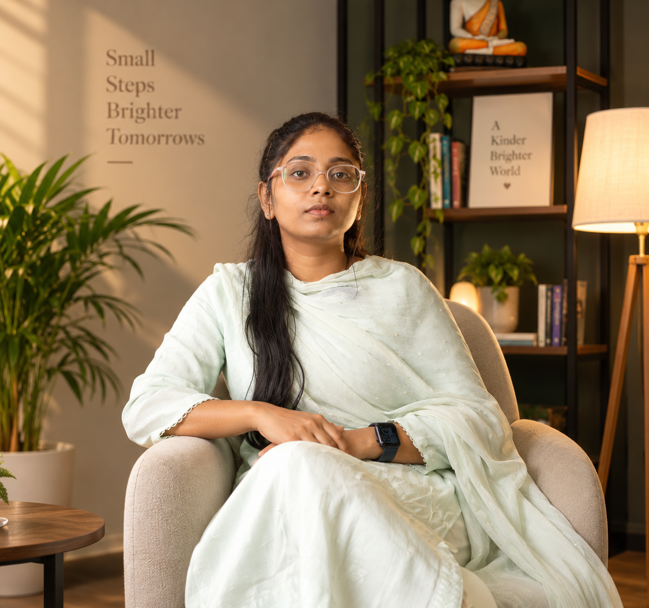 Mounika Guduri, Founder and Creative Director of Tiny Angels Photography