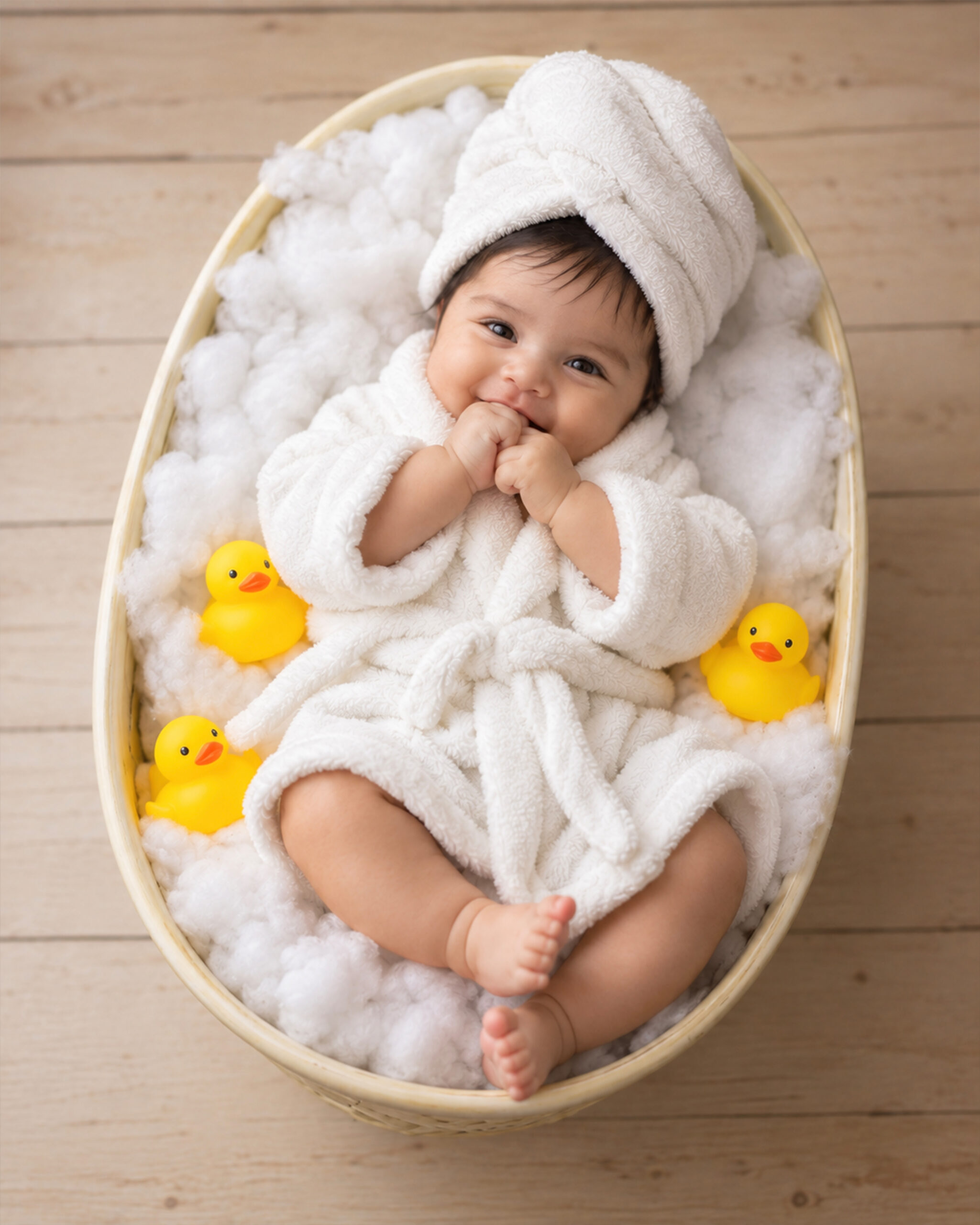 Newborn baby photographed by Tiny Angels Photography
